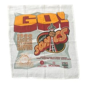 1996 Seattle Super Sonics Flag